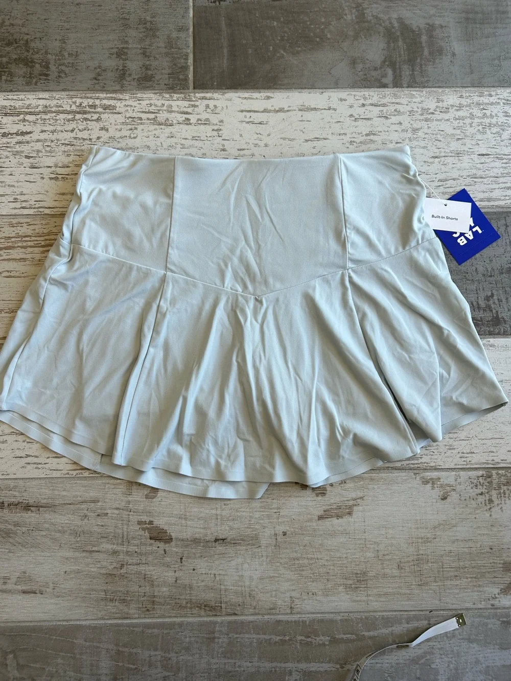 NWT JoyLab Gray High-Waist Athletic Skort Medium Tennis Pickleball Activewear